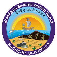 Krantiguru Shyamji Krishna Verma Kachchh University, Gujarat. Logo
