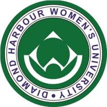 Diamond Harbour Womens University Logo