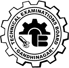 Gujarat State Technical Examination Board,Gandhinagar, Gujarat. Logo