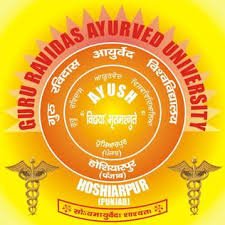 Guru Ravidas Ayurved University Logo