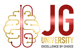 J.G. University Logo