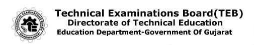 Technical Examinations Board, Gujarat Logo