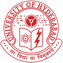 University of Hyderabad,Telangana. Logo