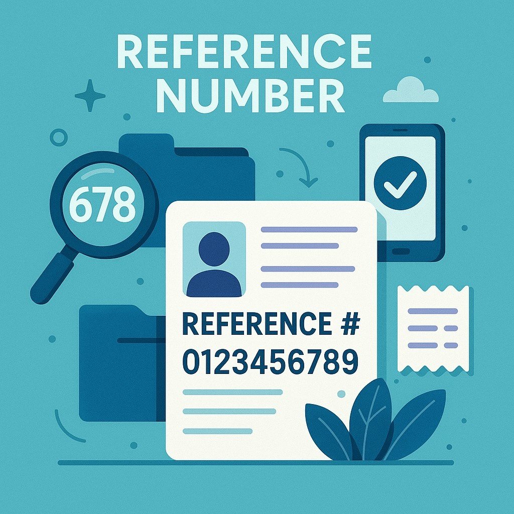 What is Reference number? and is it mandatory ?