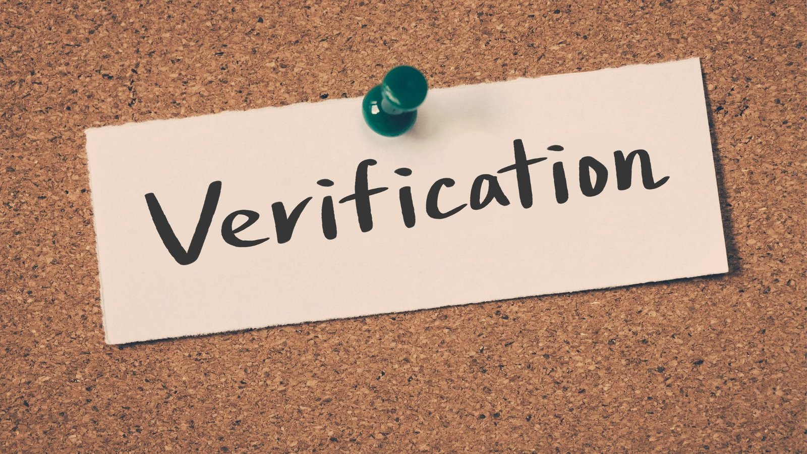 What to Know About the Verification Status