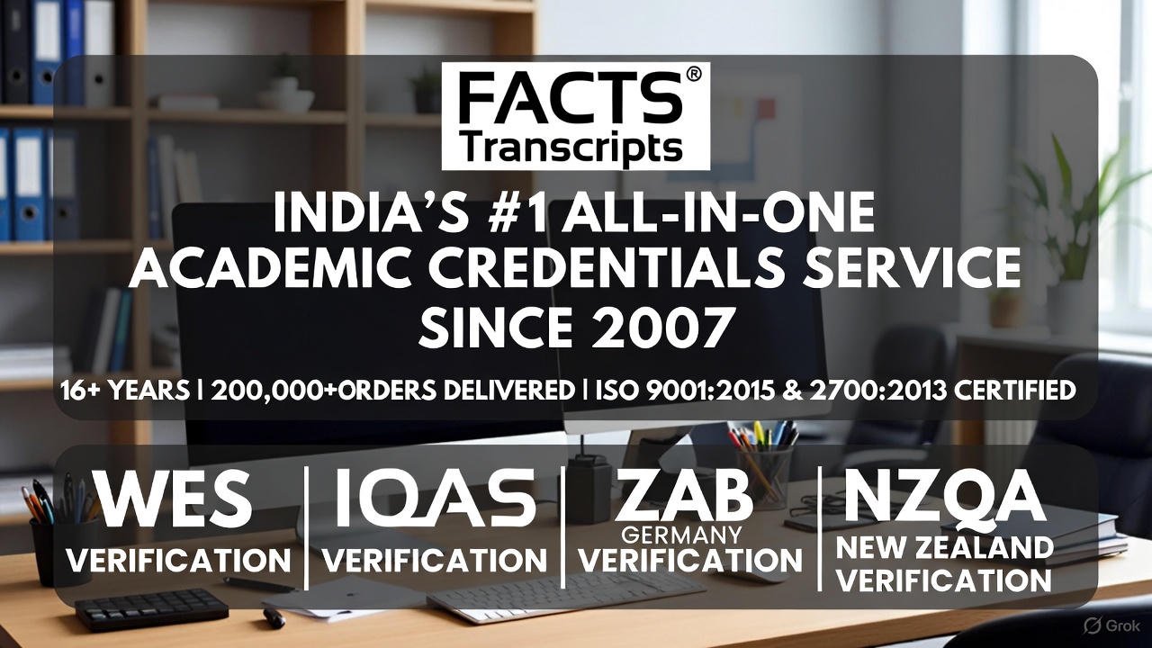 FACTS Transcripts – India’s #1 All-in-One Academic Credential Service FACTS Transcripts – India’s #1 All-in-One Academic Credential Service